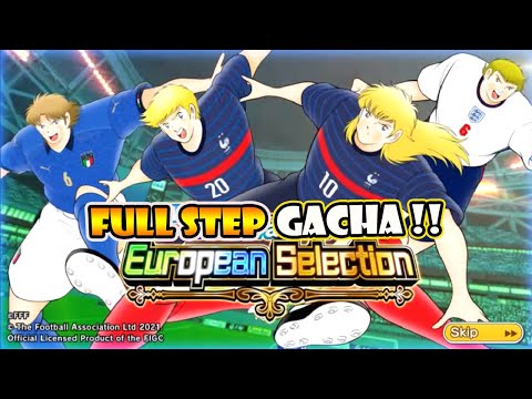Gacha EUROPEAN SELECTION 2021 🔥 Pierre, Napoleon, Gentile, Robson! | Captain Tsubasa Dream Team