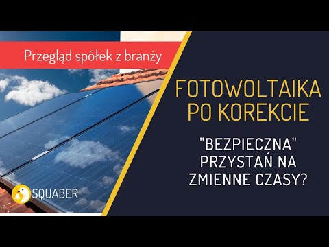 Fotowoltaika po korekcie na GPW
