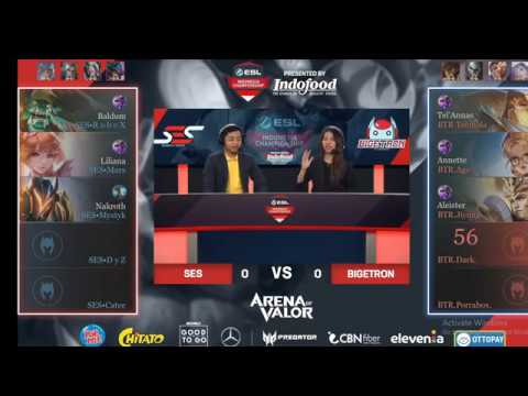SES vs BTR Match 1 - ESL Indonesian Championship