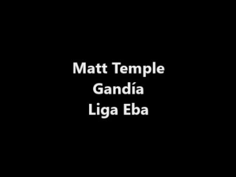 LIGA EBA 17/18 | Matt Temple (Gandía), partido ante Benidorm
