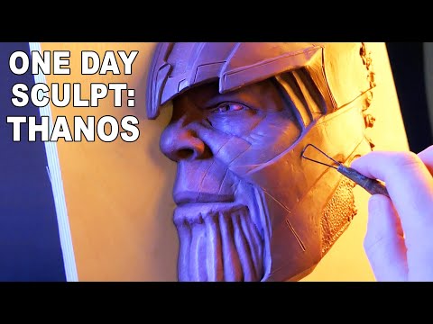One Day Sculpt: Thanos - Timelapse