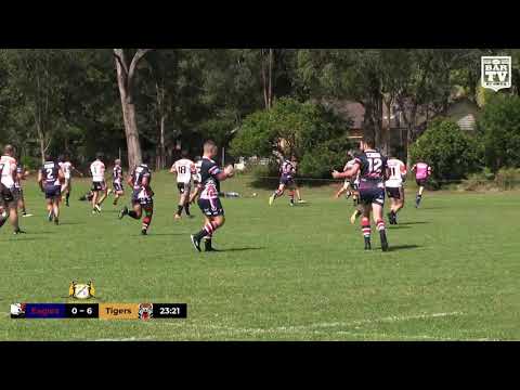 2019 Central Coast Open Grade Round 2 Highlights - Erina Eagles vs The Entrance Tigers