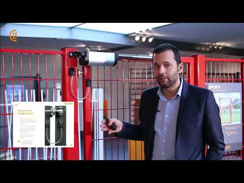 Câble sécurité anti-chute U-SAFE pour portail - haute résistance - acier inox LOCINOX