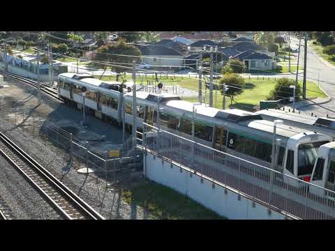 Transperth Walkers/ABB A-series 9/24 Arriving @ Thornlie Station