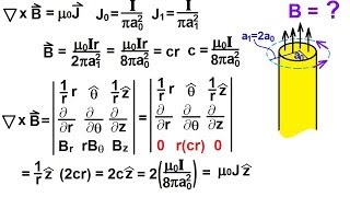 Physics - E&M: Maxwell's Equations (25 of 30) Differential Form of Ampere's Law: 6: Example