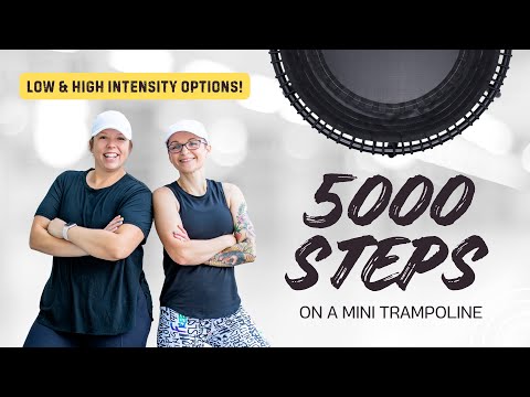 5000 Steps Rebounder Workout | Indoor Walking Workout thumbnail