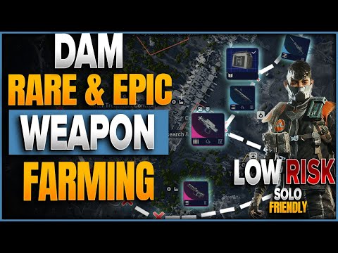 LOW RISK Epic Weapon Farming In Arc Raiders | Dam Battleground Hidden Loot Spots