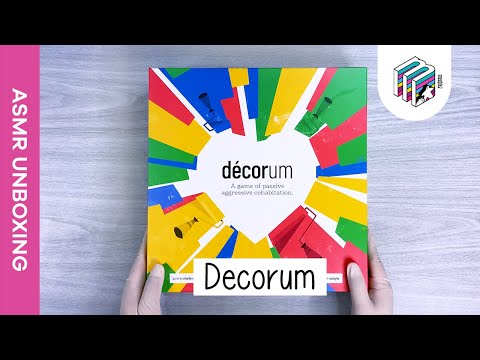 Decorum: Standard Edition [ASMR Unboxing]