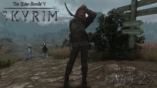 Skyrim - The Elder Scrolls 5: Убежище потеряный нож, возвращаемся в Вайтран. - летсплей (часть27)