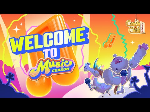 Music Season has landed in Candy Crush!
