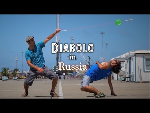 Diabolo in Russia w/ Nico Pires and Fabio Santos