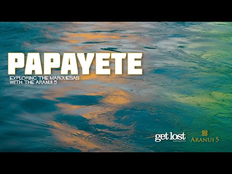 All Aboard the Aranui 5 - Ariving in Papeete Tahiti, boat guide, and welcome party.