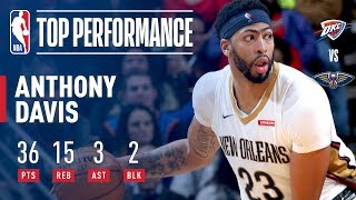 Anthony Davis - New Orleans Pelicans - Russell Westbrook - Oklahoma City Thunder
