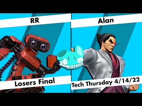 RR (Rob, Megaman) vs Alan (Kazuya, Terry) - LF - Tech Thursday 4/14/22 - Seikatsu