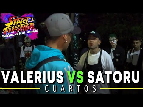 CUARTOS JORNADA 12 🏆 | #VALERIUS VS #SATORI |🎙 STREET FREESTYLER, PARQUE NACIONAL