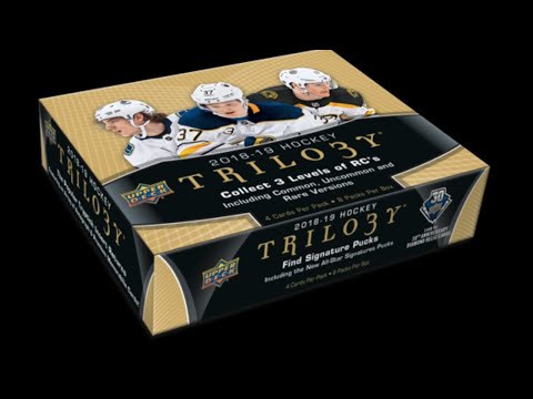 2018-19 Trilogy - 1 Hobby Box Break #DB067