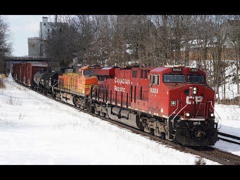 RAILREEL Colourful & Rare Lashups OSR VIA CN Feb 15 2022