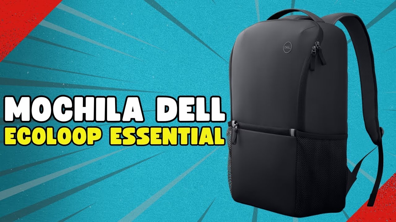 Mochila Dell Ecoloop Essential | Ótimo CUSTO BENEFÍCIO pra quem busca QUALIDADE e PROTEÇÃO!