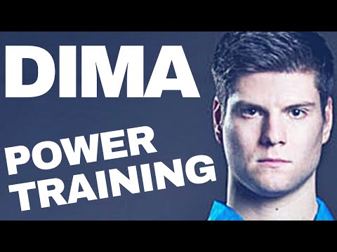 OVTCHAROV Dimitrij and Timo BOLL Table Tennis Training