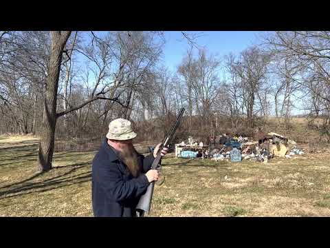 Citadel 410 lever action.￼ Redneck shooting and review.
