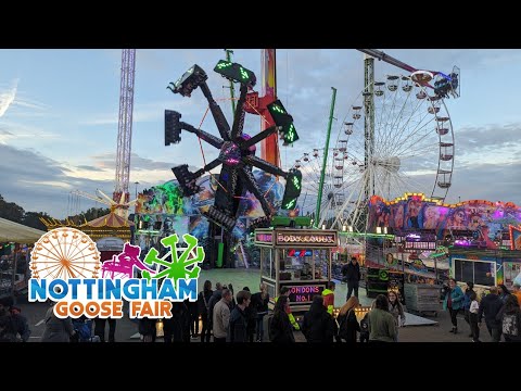 Nottingham Goose Fair 2023 - Funfair Vlog