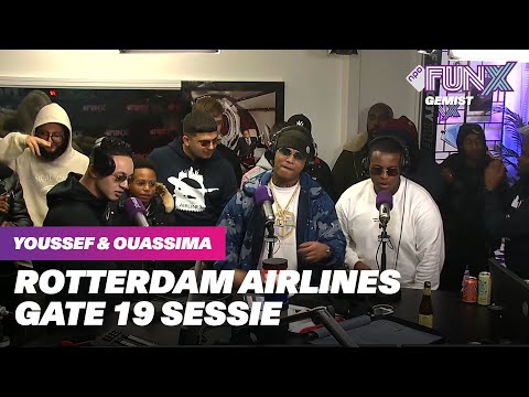 ROTTERDAM AIRLINES SESSIE MET YOUNG ELLENS, DODO, JAYMORELIFE, FLASHY & MESY | YOUSSEF & OUASSIMA
