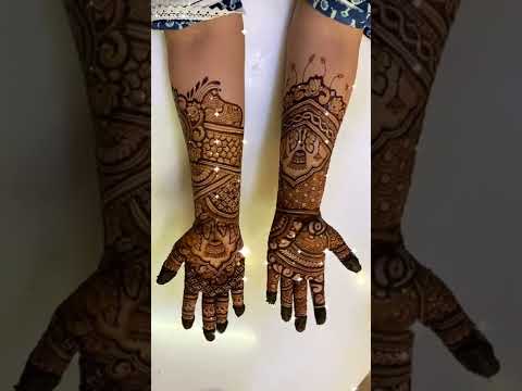 Indian mehendi design