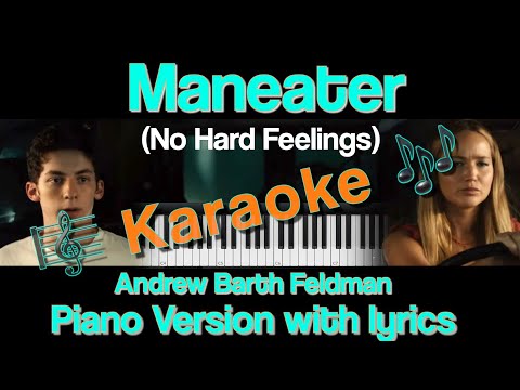 Maneater (No Hard Feelings) Karaoke - Andrew Barth Feldman | with Lyrics
