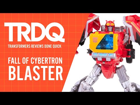 TRDQ: Fall of Cybertron Blaster Review