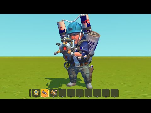 Scrap Mechanic Modded | Fant Mod 7.74 - Woc Brusher 9000 Features