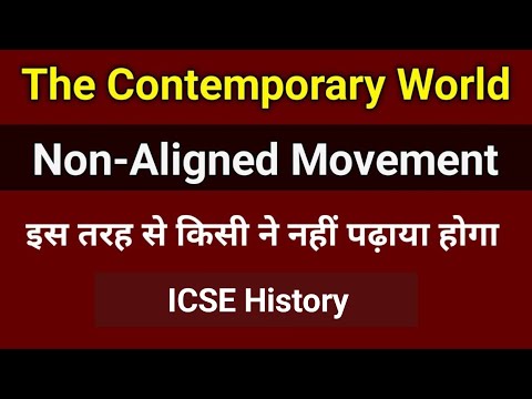 Non Aligned Movement - 2023 ICSE Class 10 , History | The Contemporary World | English For All