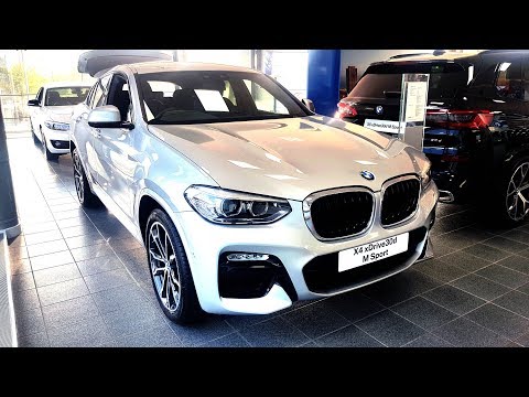 19/20 Glacier Silver BMW X4 xDrive30d M Sport - Which Car? Interior and Exterior Review £49.800.00
