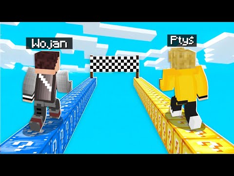 Wojan's Epic Lucky Block Race - Minecraft Madness!