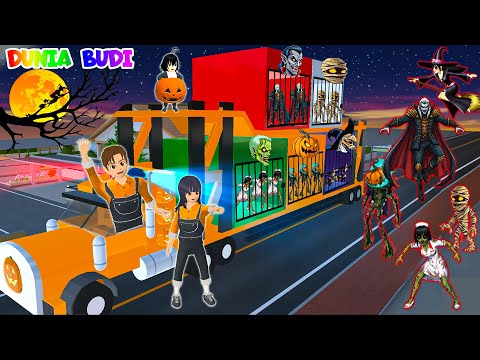 Yuta Mio Buat Penjara Halloween Diatas Truk Trailer | Tangkap Semua Hantu Jahat di Kota Sakura🎃👻