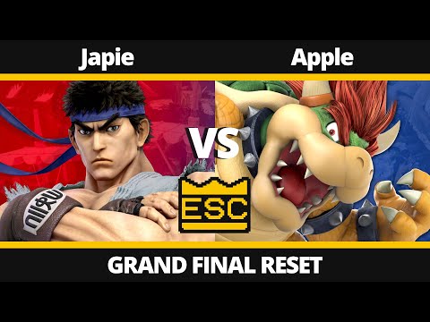 ESC 24 Grand Final Reset - Japie (Ryu) Vs. Apple (Bowser) - SSBU Local Tournament