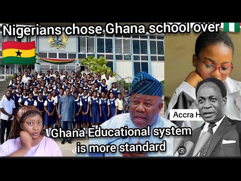 Nigerians🇳🇬 Politician Lament As More Nigerian Are Choosing To School In Ghana🇬🇭 Than Nigerian