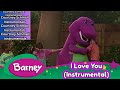 Barney I Love You Instrumental