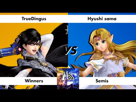 The Wifi Series #37 - Winners Semifinal: VGLS | TrueDingus (Bayonetta) vs Hyushi sama (Zelda)