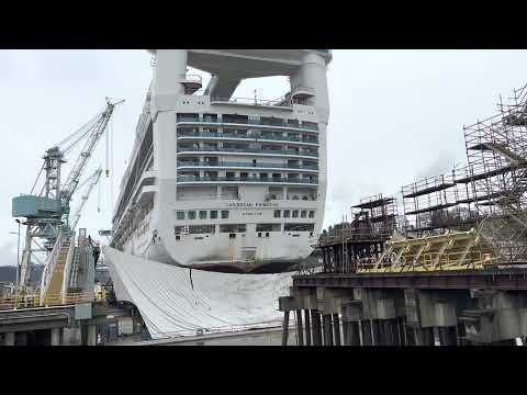 Caribbean Princess Dry Dock 5