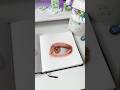 ASMR Drawing Eye Using Ohuhu Honolulu Plus Markers Sketchbook Ohuhumarkers