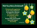 CHRISTMAS QUOTES - YouTube