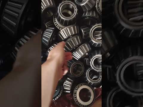 High quality tapered roller bearings, in urgent production every day. #bearing #automobile #machine