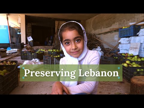 Lebanon Village Life, Preparing Food for Winter.