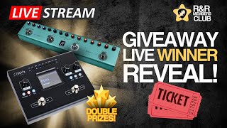 🎛️ I AM GIVING AWAY TWO MULTI-EFFECTS TO THE CHANNEL MEMBERS! Live Winner Reveal 🔥