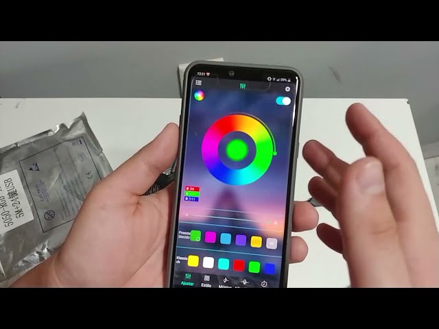 Vídeo relacionado con CERRXIAN Mini controlador Bluetooth RGB, Controlador de luz LED USB 5V Bluetooth, para tira de luz COB RGB 2835 5050