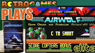 Retrogames Plays Airwolf - The most frustrating ZX Spectrum game of all time?