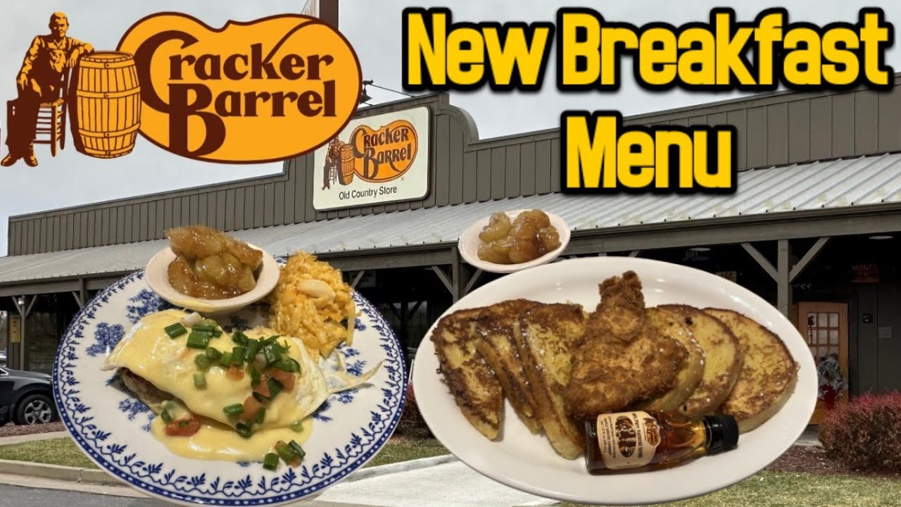 Cracker Barrel New Breakfast Menu