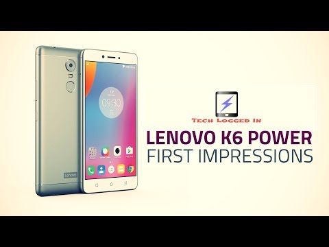 Lenovo K6 Power || First Look, Specifications and Price Review || Tech Logged In