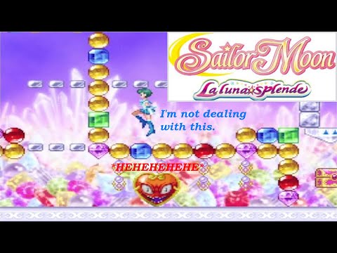 Sailor Moon La Luna Splende/Shining Moon- Walkthrough 10 Jewel Palace(Sailor Mercury 2)