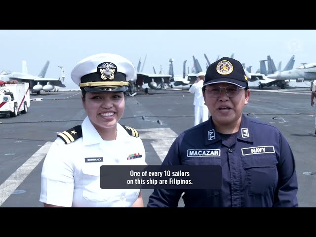 US aircraft carrier Ronald Reagan returns to Manila after 3 years